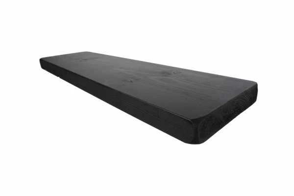 Book Shelf Floating Solid Wood Timber Display Chal
